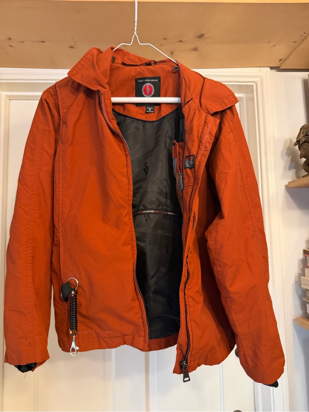 Scottevest Orange Utility tec jacket / vest